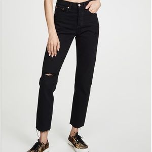 Levi’s Wedgie Fit Black Jeans